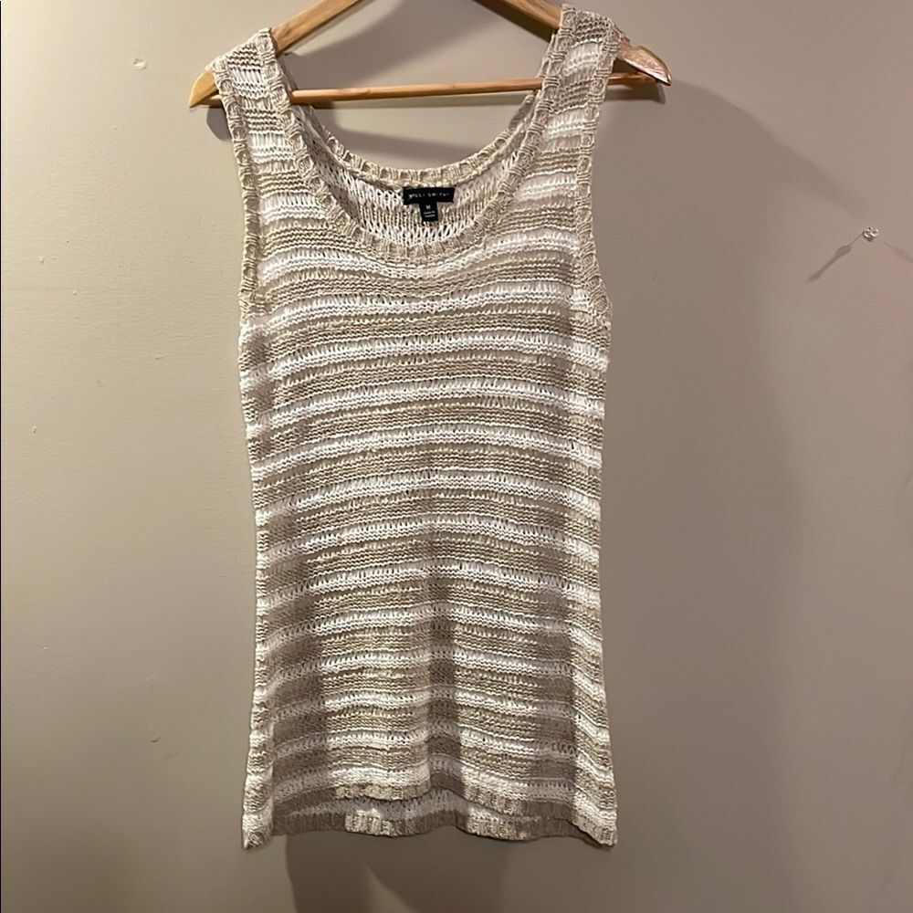 Striped Knit Tank Top